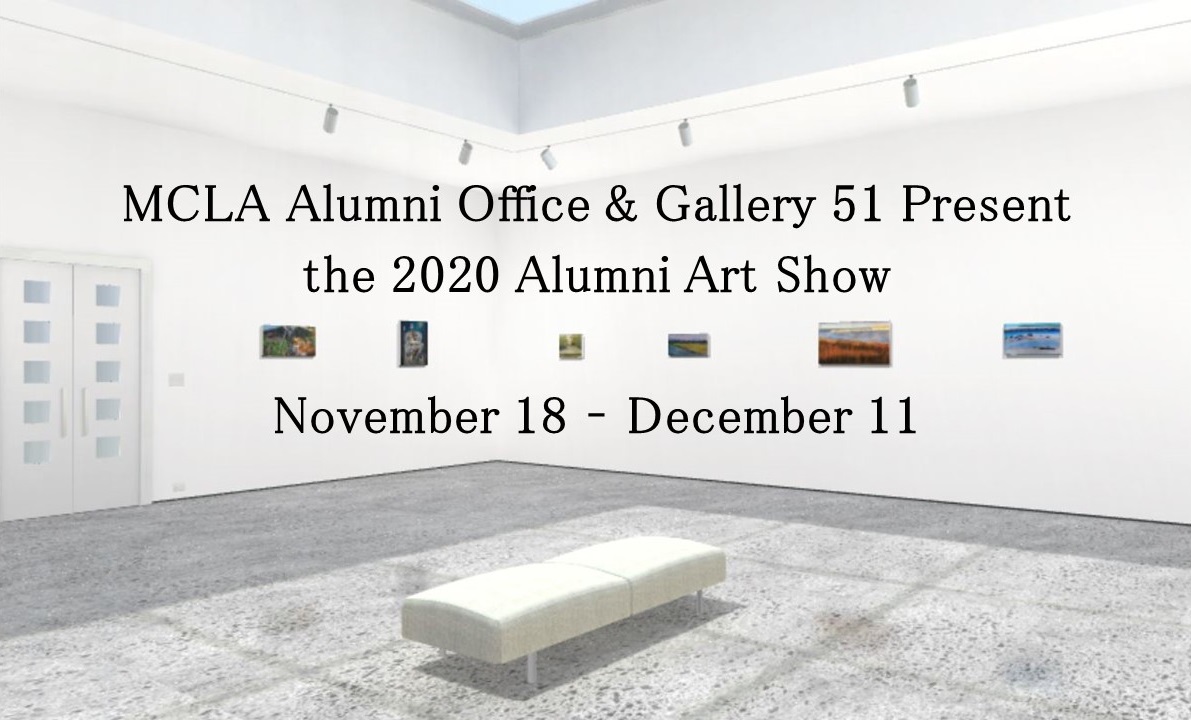 Alumni Art Show Opening Slide