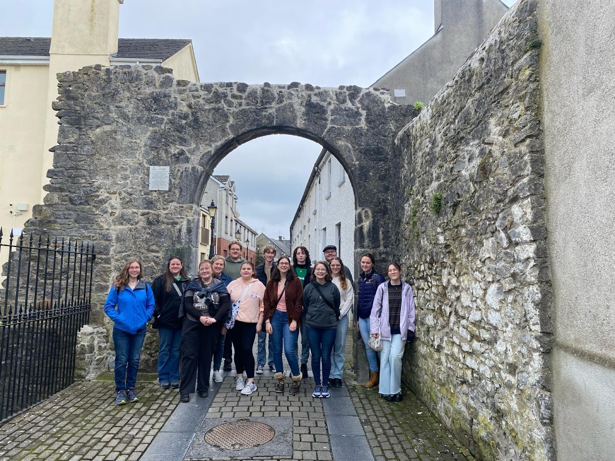 students traveled to ireland