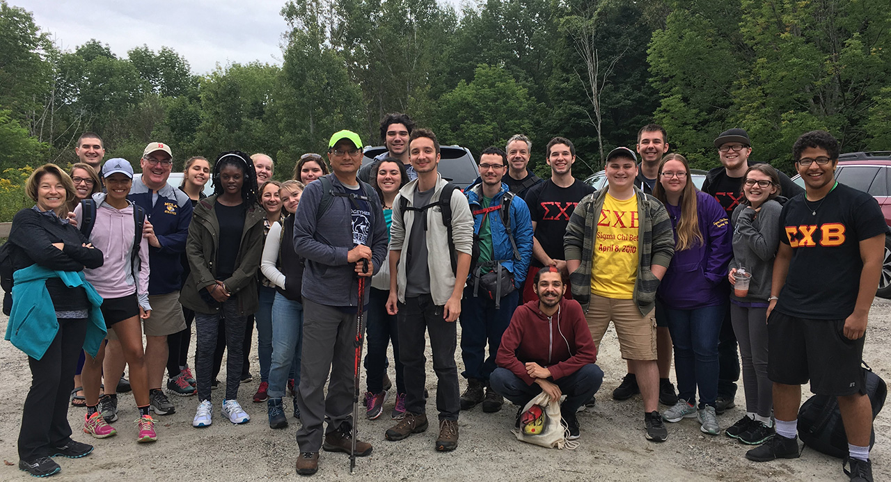 students and faculty at mount greylock